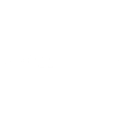 Apple text image with white dot