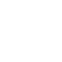 CBS text image with white dot