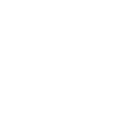 HULU text image with white dot